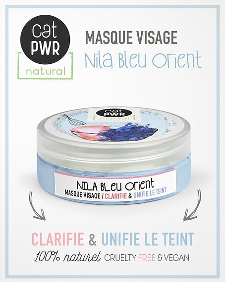 Nila Bleu Orient Masque Visage Eclaircissant + Unifie le Teint - Image 1 of 4