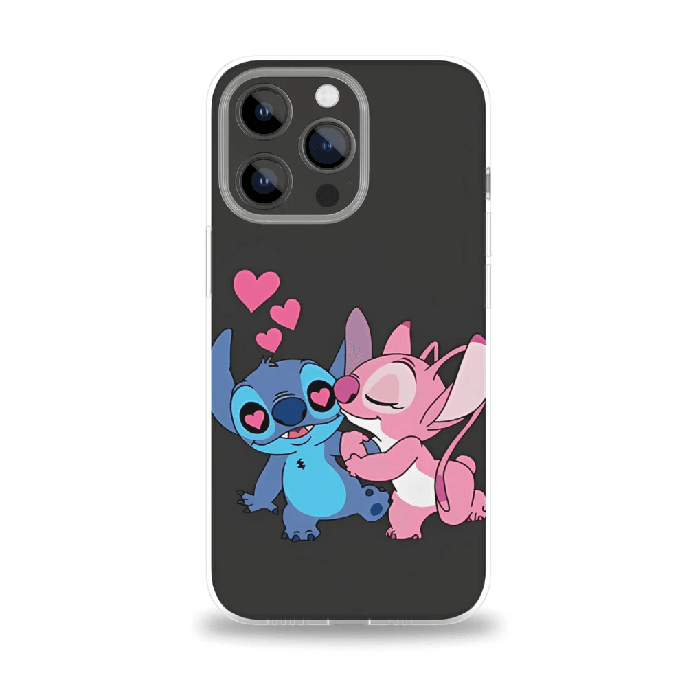 Stitch and Angel (fond noir) - Exclusive Collection Pour Samsung - Image 1 of 1