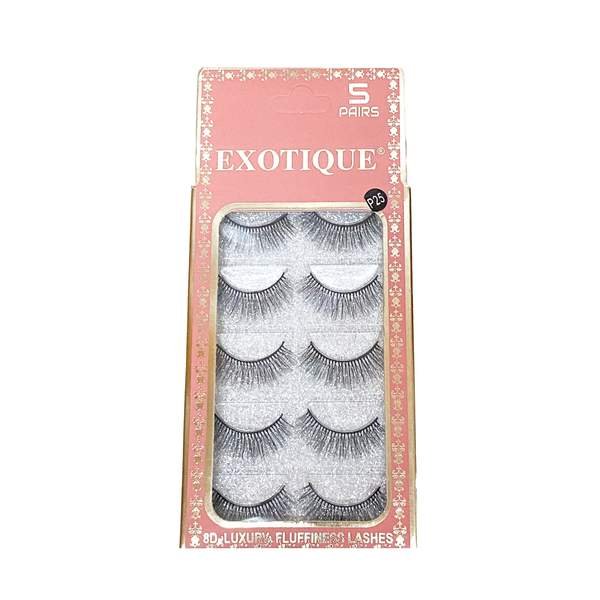 5 Pairs Faux Cils Exotique - Image 1 of 1