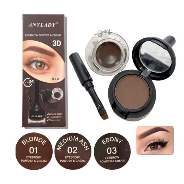 Eyebrow Powder & Cream 3d Eyebrow Gel Anylady - Image 1 of 1