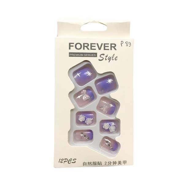 12 Faux Ongles des Orteils P89 - Image 1 of 1