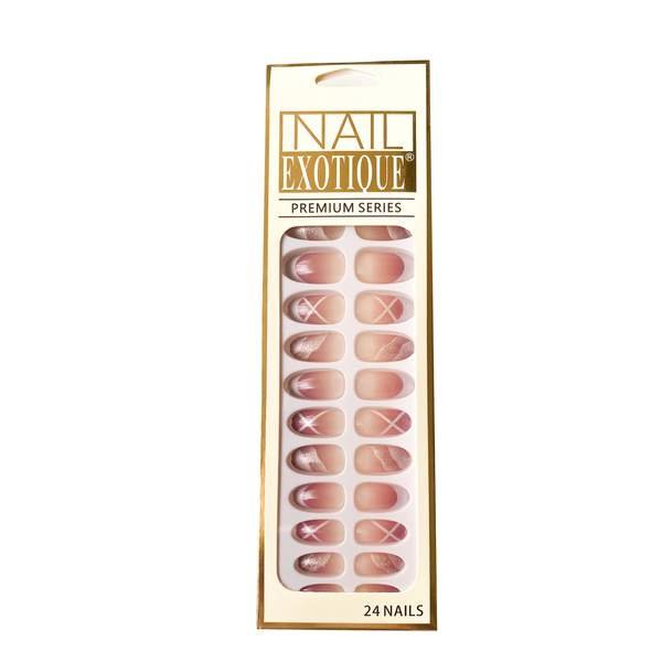 24 Pièces Faux Ongles Adhésif Double Face - Image 1 of 1