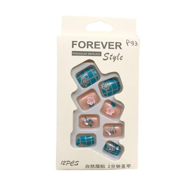 12 Faux Ongles des Orteils P93 - Image 1 of 1