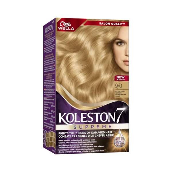 Koleston7 Crème de Teinture Capillaire - Yellow Jaune 9/0 - Image 1 of 1