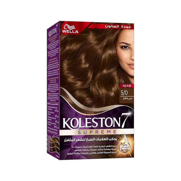 Koleston7 Crème de Teinture Capillaire -light Brown 5/0 - Image 1 of 1