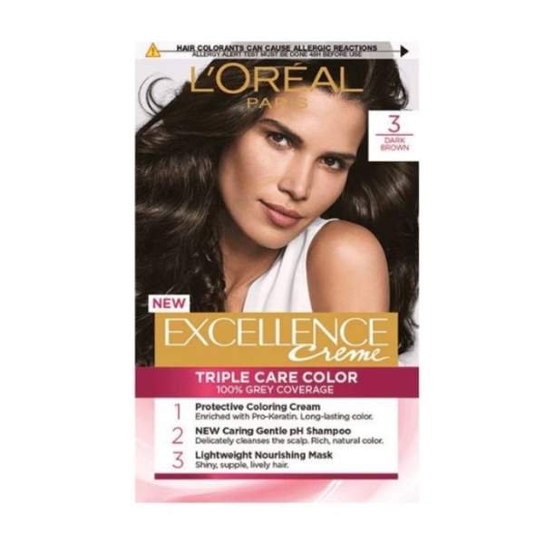 Excellence Teinture pour Cheveux 3 Dark Brown - Image 1 of 1