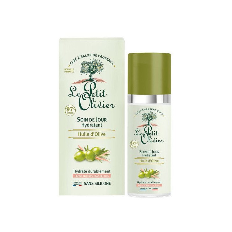 Le Petit Olivier Soin de Jour Hydratation Intense Huile Olive 50ml - Image 1 of 1