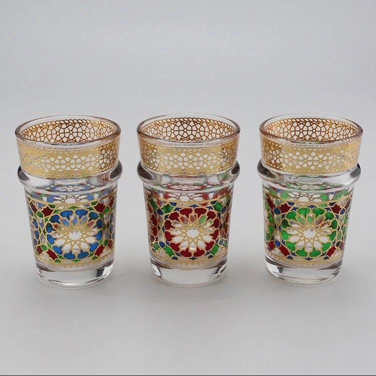 Set de 12 Verre à thé – Ensemble élégant de 12 pièces Cristal Zaman - Image 1 of 2