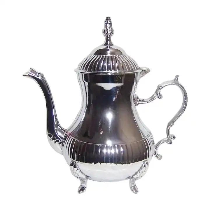 Théière stainless steel de très haute qualité couleur Argenté 1,2L - Image 1 of 1