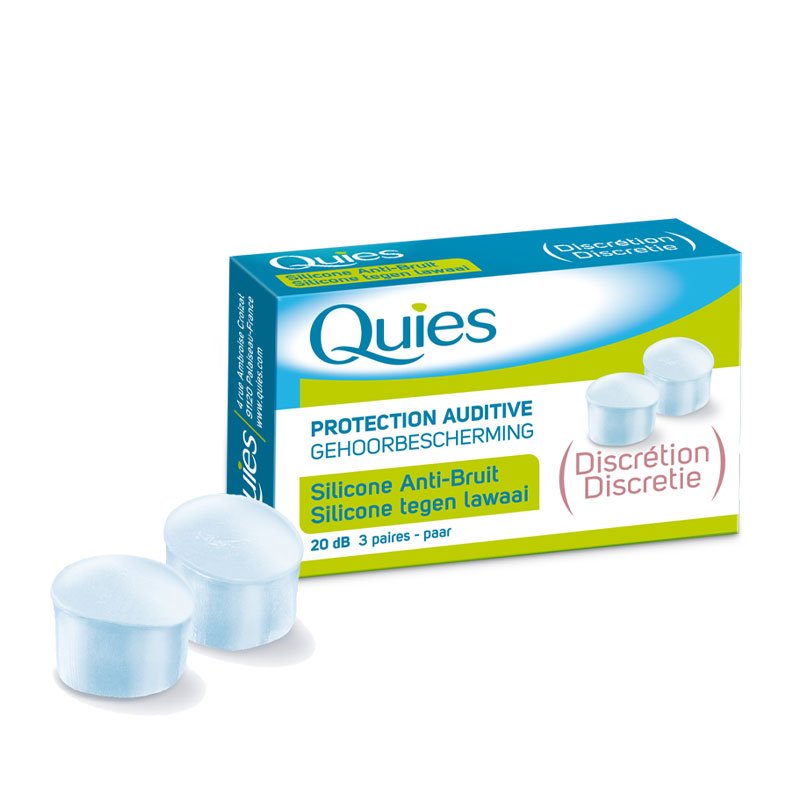 Quies en Silicone Discrétion Anti-bruit - Image 1 of 1