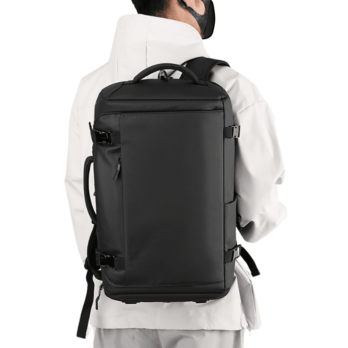 Sac à Dos Étanche avec Port Usb, Poche Pc ,Compartiment Chaussures pour Voyages - Image 1 of 4