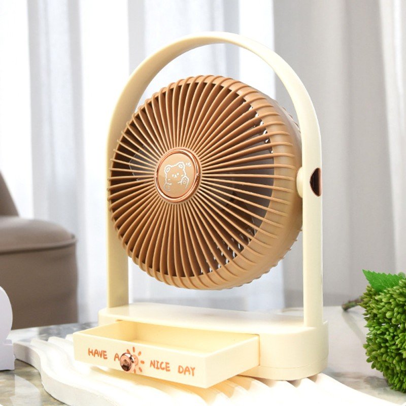 Ventilateur Orientable avec Un Tiroir Intégré - Image 1 of 1