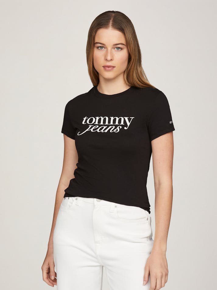 T-shirt Slim avec Logo - Image 1 of 4