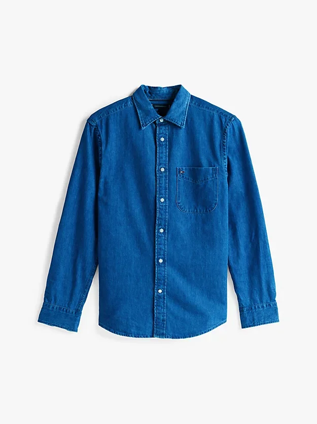 Regular Fit Denim Shirt - Image 1 of 4