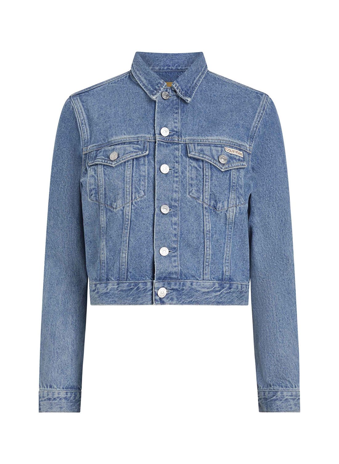 Veste en Jean Unie Bleue Calvin Klein Jeans - Image 1 of 3