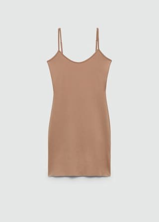 Robe Fourreau Courte Bretelles - Image 1 of 4
