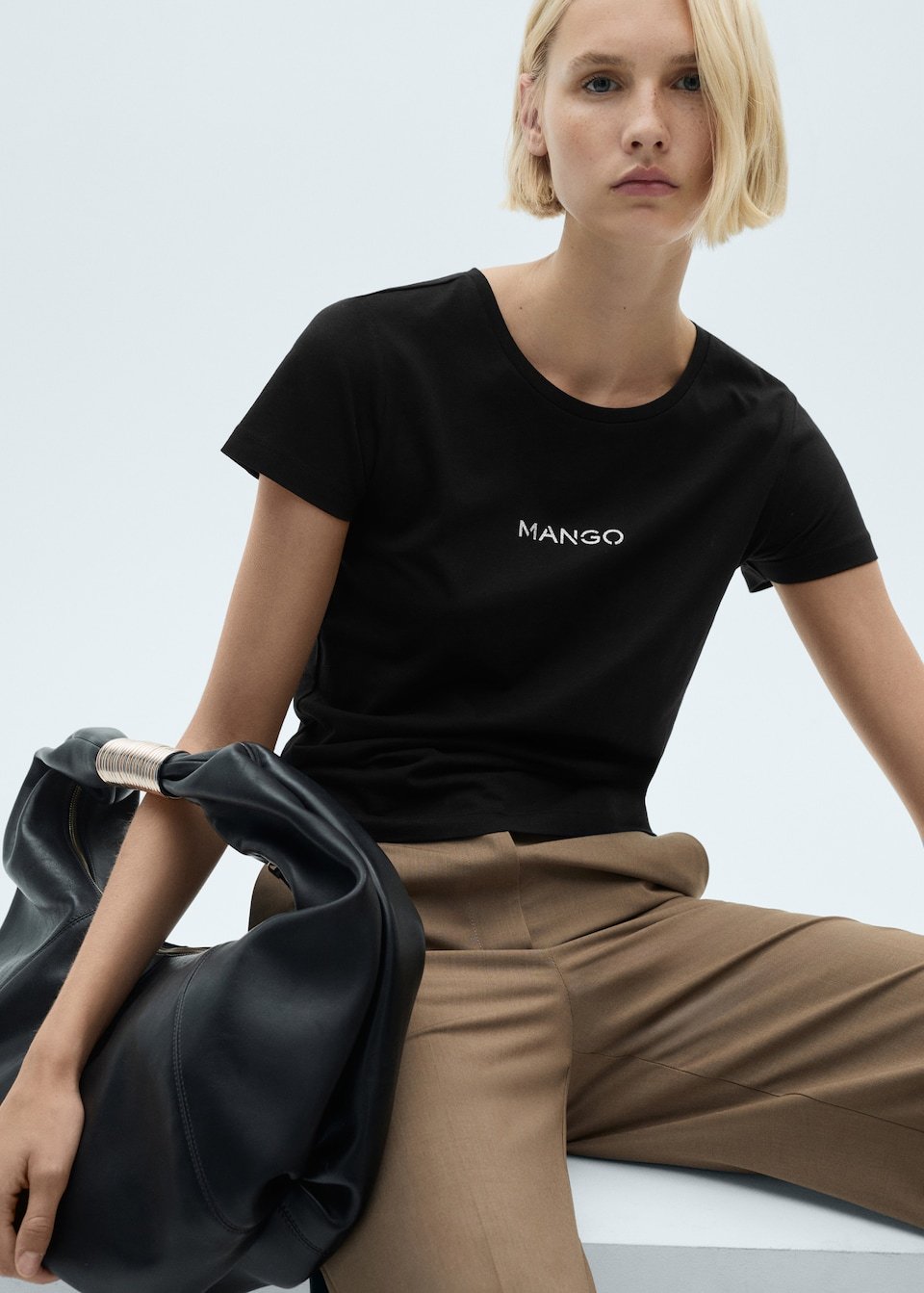 T-shirt Logo en Coton - Image 1 of 4