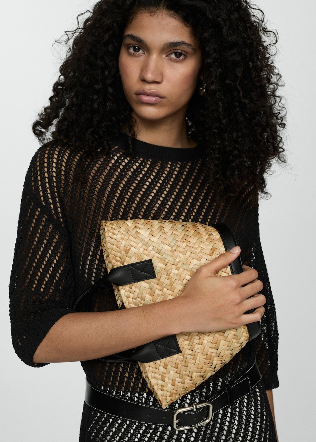 Pull-over Crochet Manches Courtes - Image 1 of 4