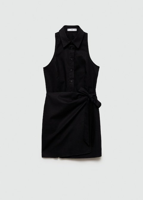 Robe à Rayures Noires - Image 1 of 4
