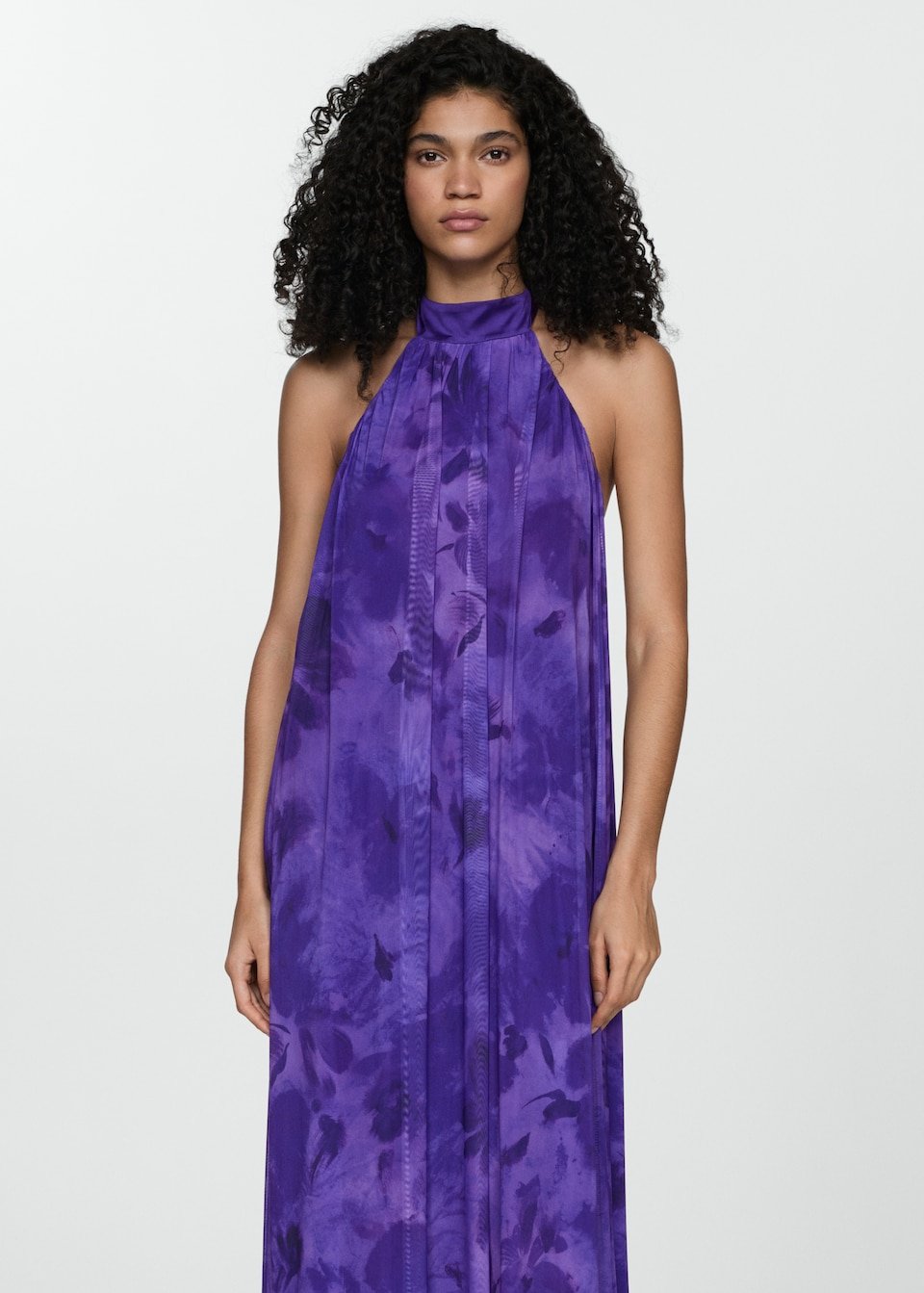 Robe Imprimée à Emmanchures Américaines - Image 1 of 4