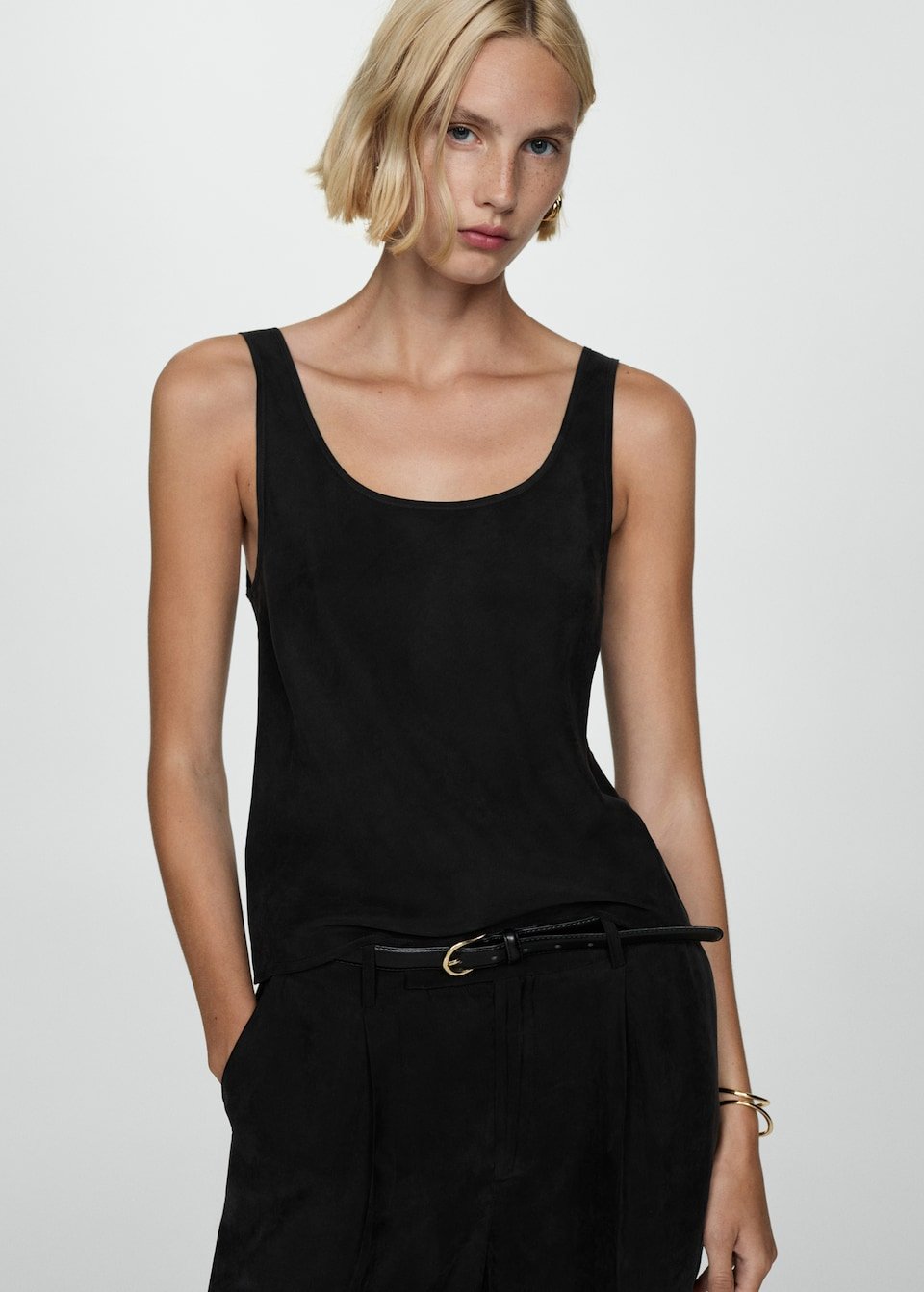 Top Cupro Bretelles - Image 1 of 3