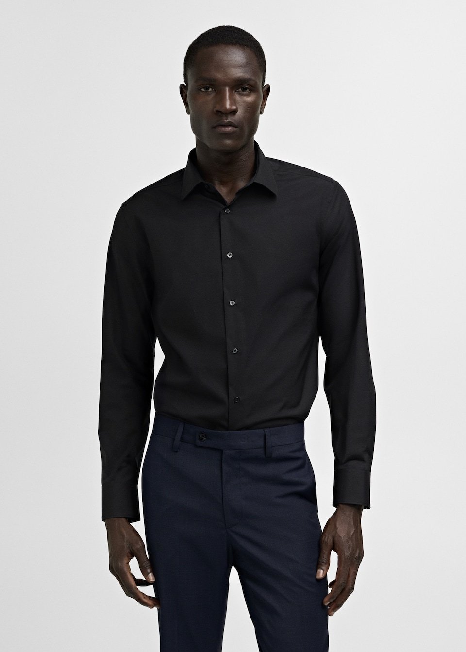 Chemise Costume Slim fit Popeline Coton - Image 1 of 3