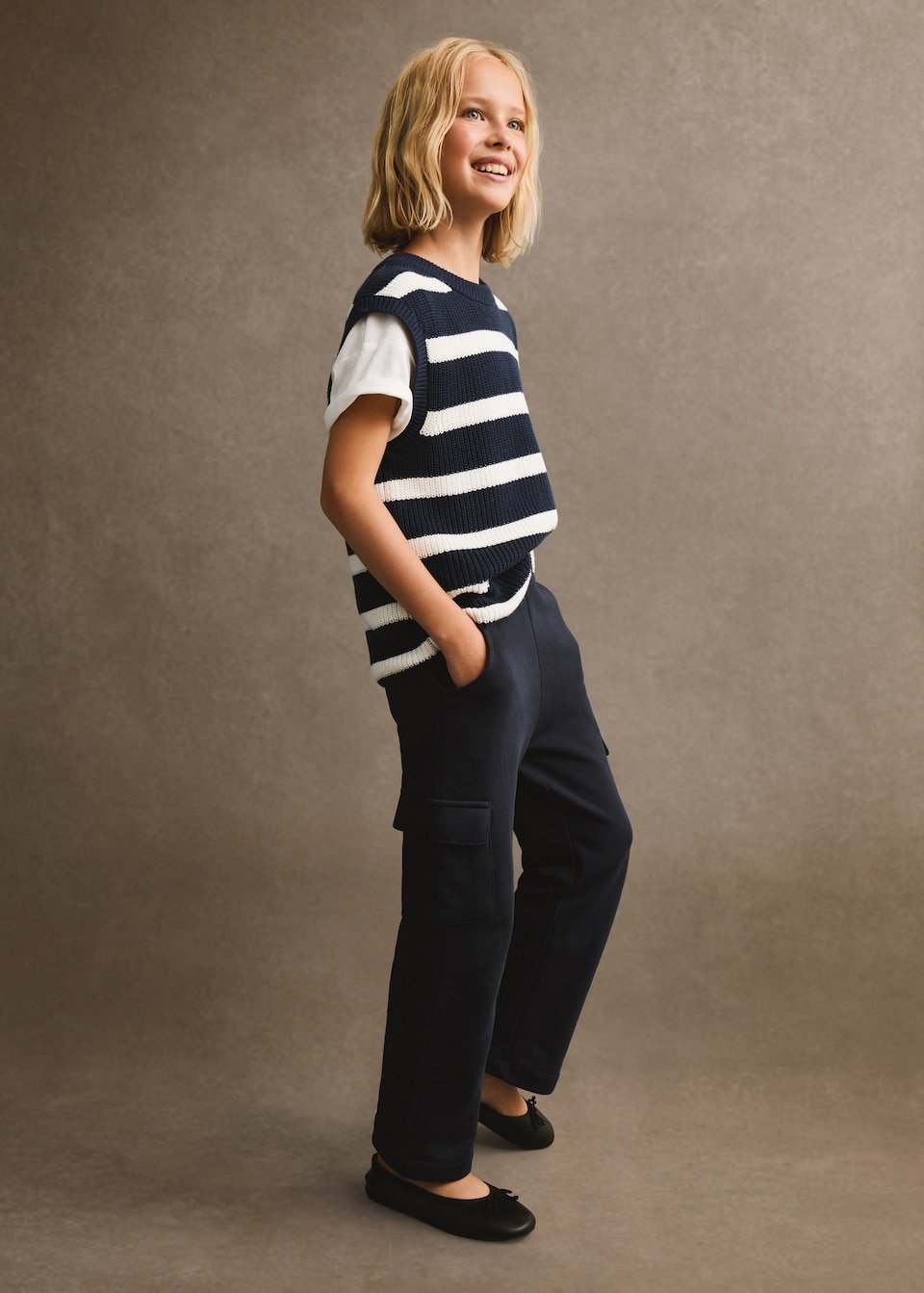 Pantalon Cargo Coton - Image 1 of 2