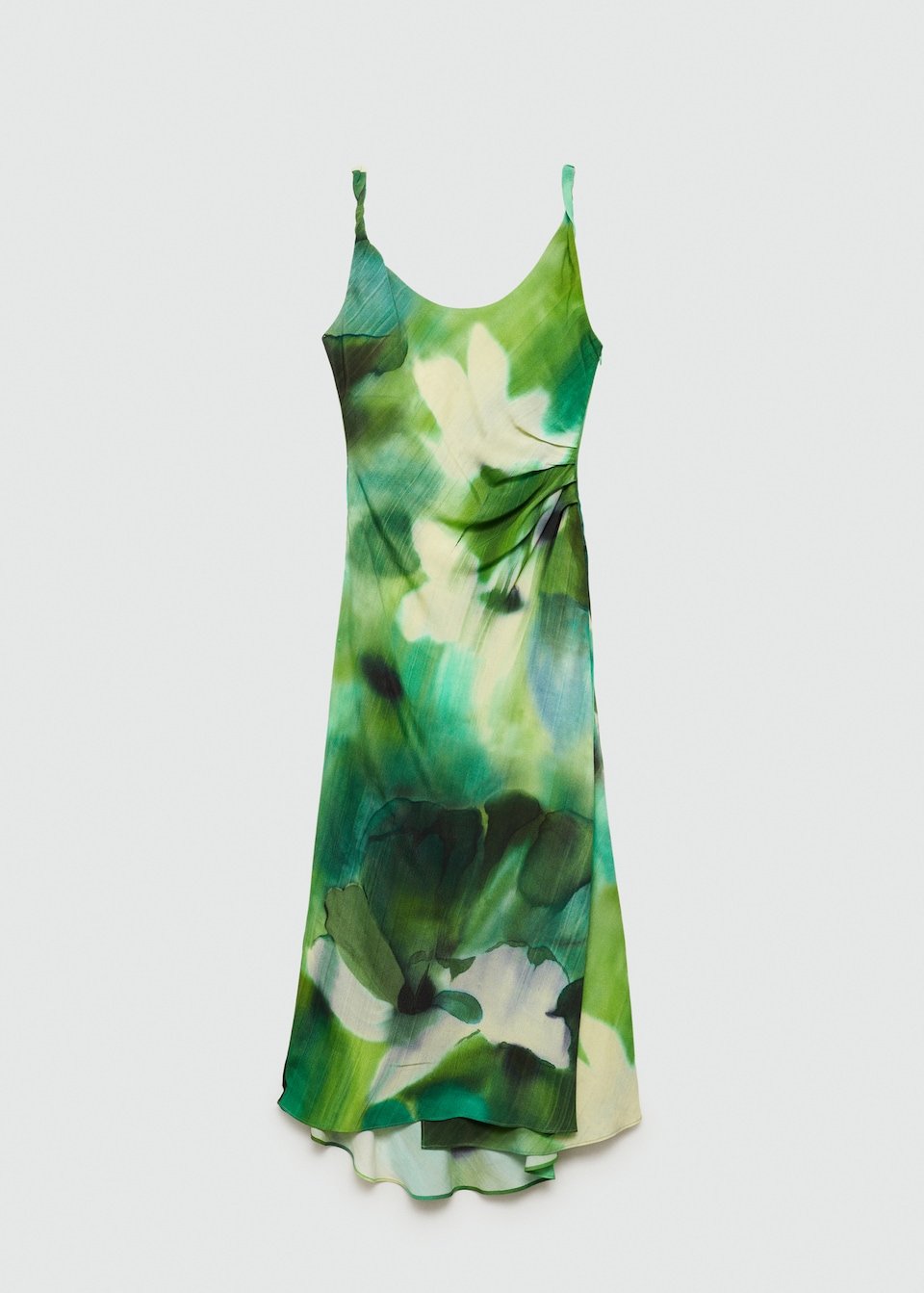Robe Imprimée Détail Drapé - Image 1 of 4
