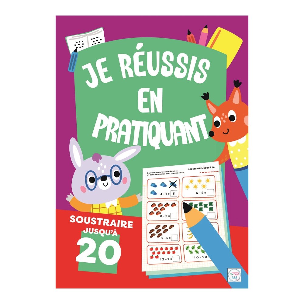 SOUSTRAIRE JUSQU’À 20 - JE REUSSIS EN PRATIQUANT - Image 1 of 1