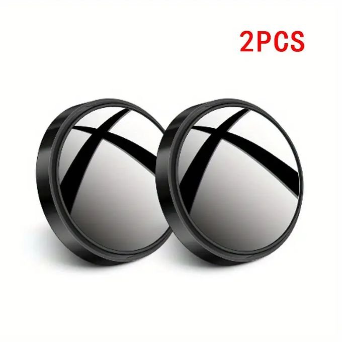 Lot de 2 Miroirs d’Angle Mort – Ronds HD, Réglables à 360° - Image 1 of 1