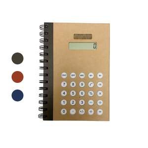 1 Notebook A5 avec Calculatrice Intégrée dans la Couverture - Image 1 of 1