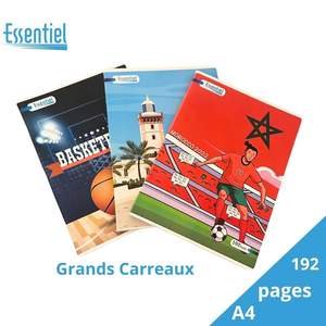 Cahier 192 Pages A4 Grands Carreaux Essentiel - Image 1 of 1