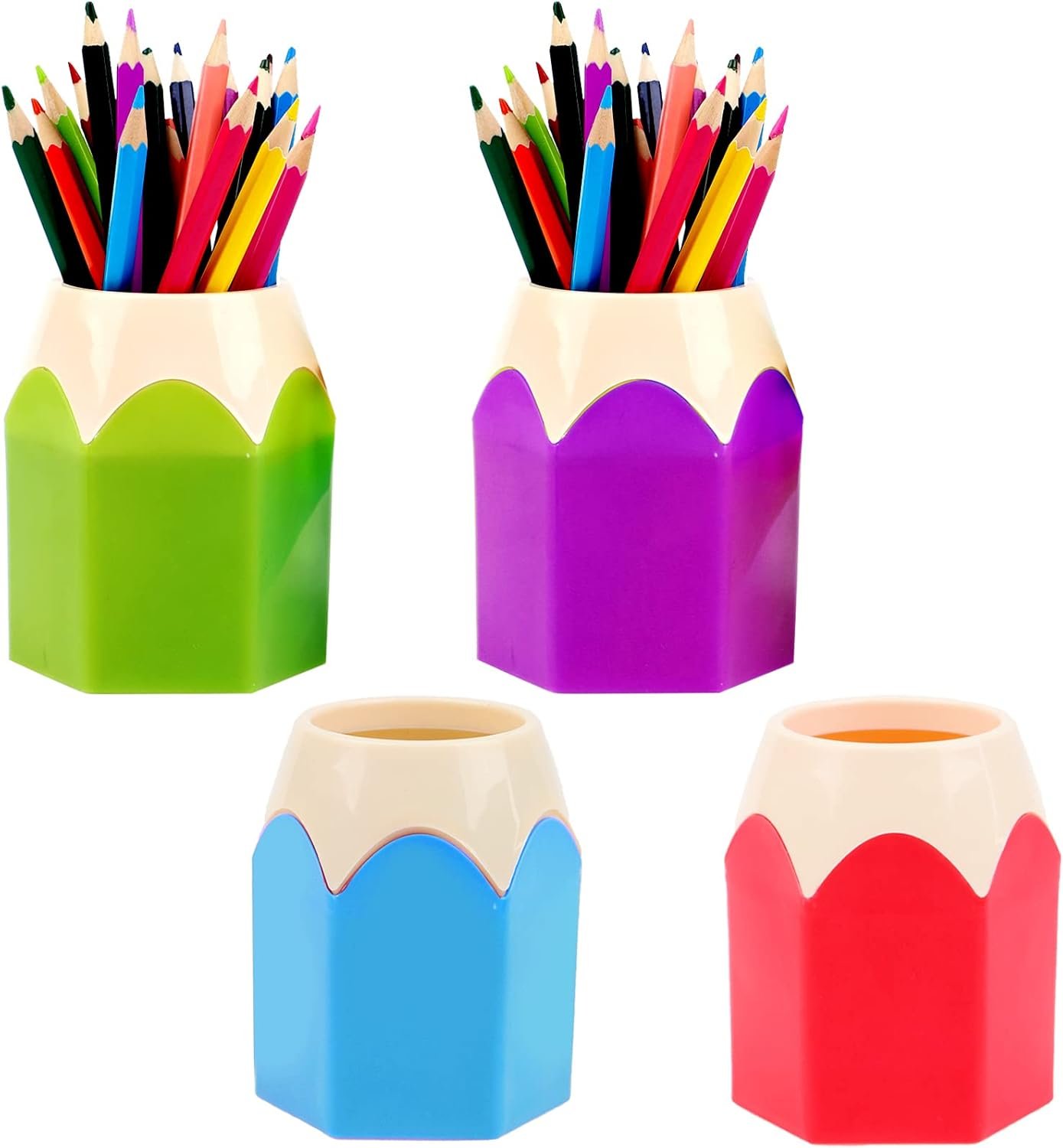 Porte Stylo en Plastique Disponible en Plusieurs Couleurs - Image 1 of 2