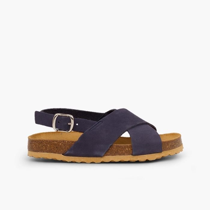 Sandales Nobuck Croisées - Image 1 of 4