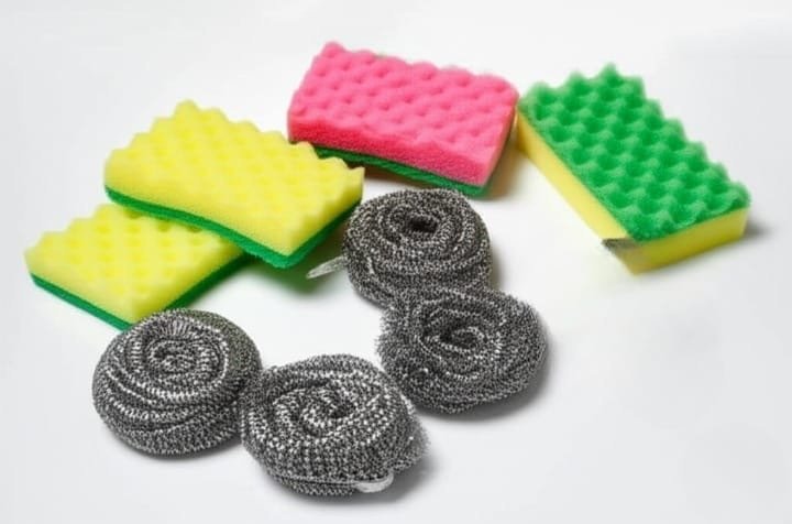 Pack déponges 6 pièces de nettoyage - Image 1 of 4