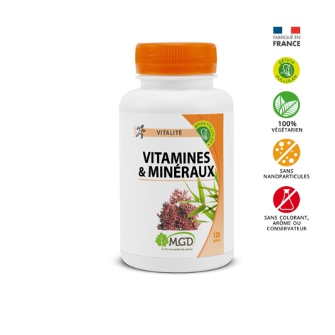 Vitamines & Minéraux 120 Gélules - Image 1 of 1