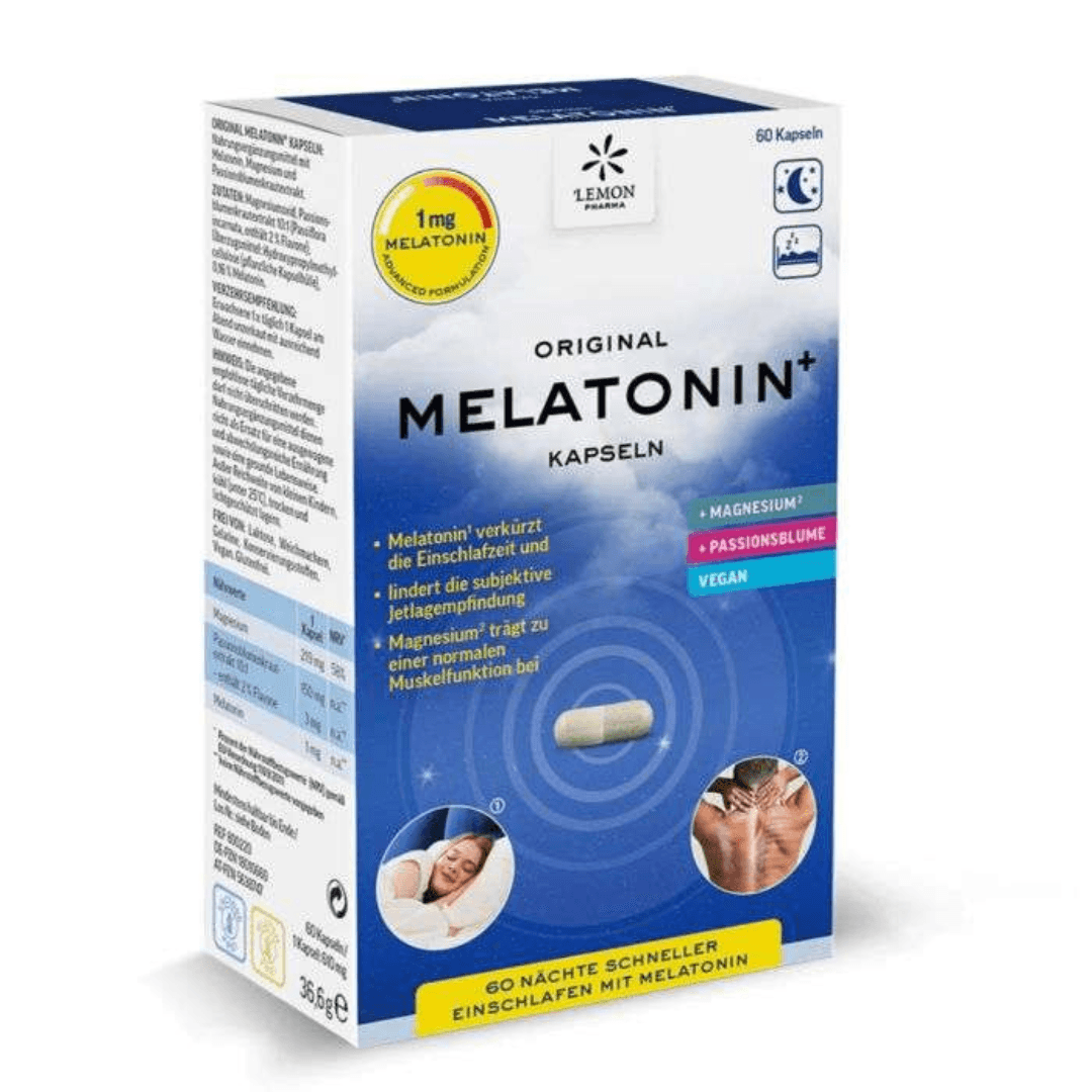 Lemon Melatonin+ Original Vegan 60 Gelules - Image 1 of 1