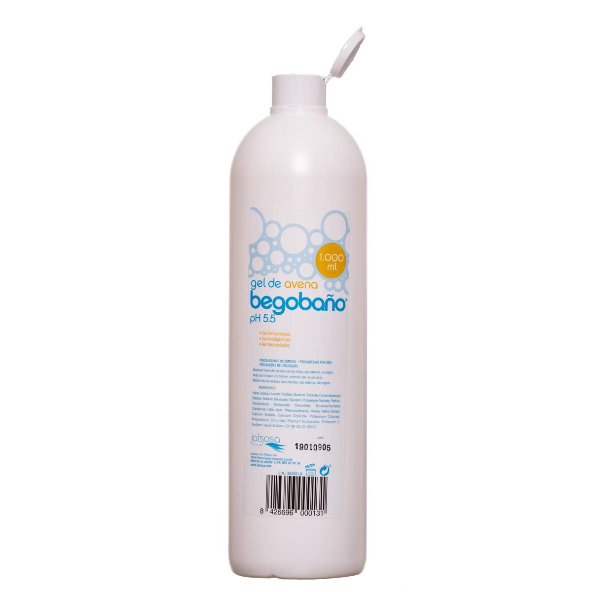 Gel Dermatologique Avoine 1 Litre - Image 1 of 1