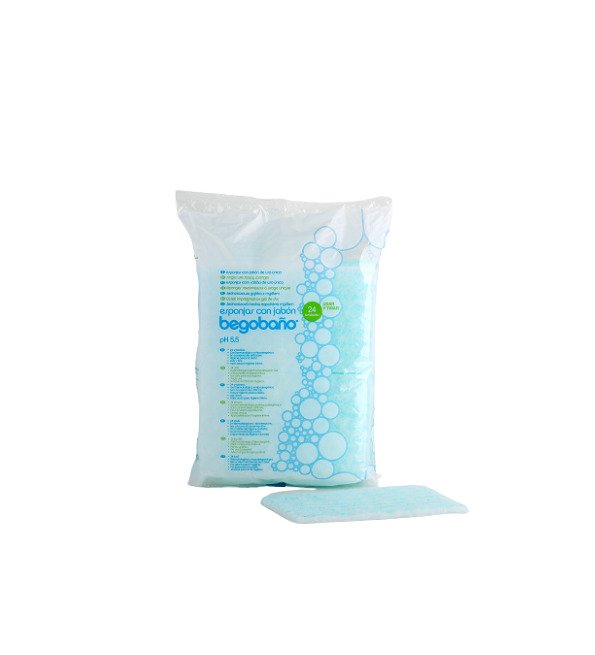 Eponge savonneuse 100 gr 24 unités - Image 1 of 1
