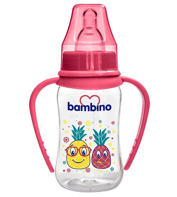 Biberon naturel avec poigne +0m 150ml Ref T065 - Image 1 of 1