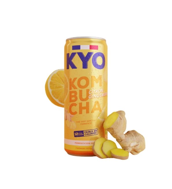 KOMBUCHA CANETTE CITRON GINGEMBRE 330ML - Image 1 of 1