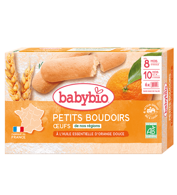 Petits Boudoirs à l'huile Essentielle d'Orange Douce 120G - Image 1 of 1