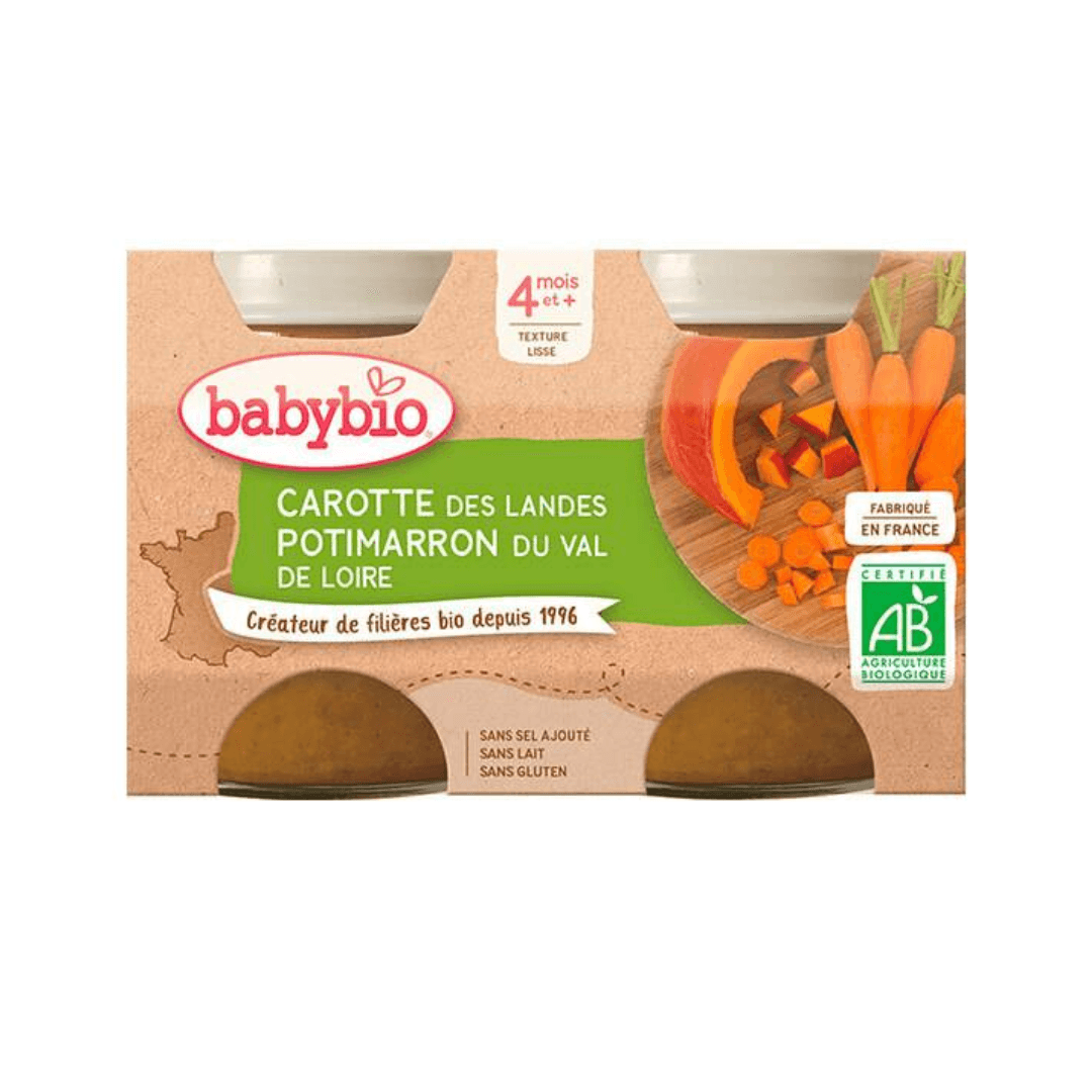 POT CAROTTE POTIMARRON 2 x 130G - Image 1 of 1