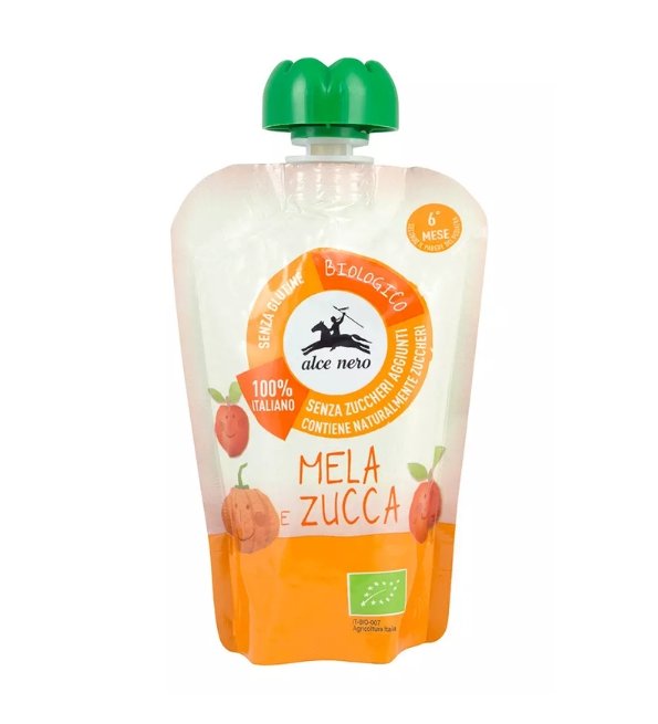 ALCE NERO PUREE DE POMME ET DE COURGE 100G - Image 1 of 1