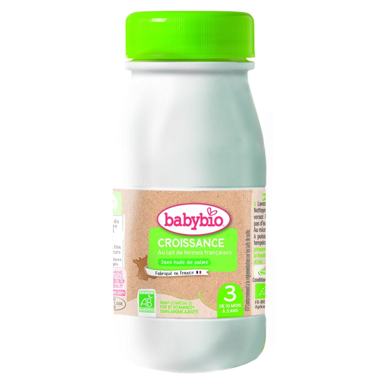 Lait Croissance Liquide pour les Bébés de 10 Mois à 3 Ans - 250ml - Image 1 of 1