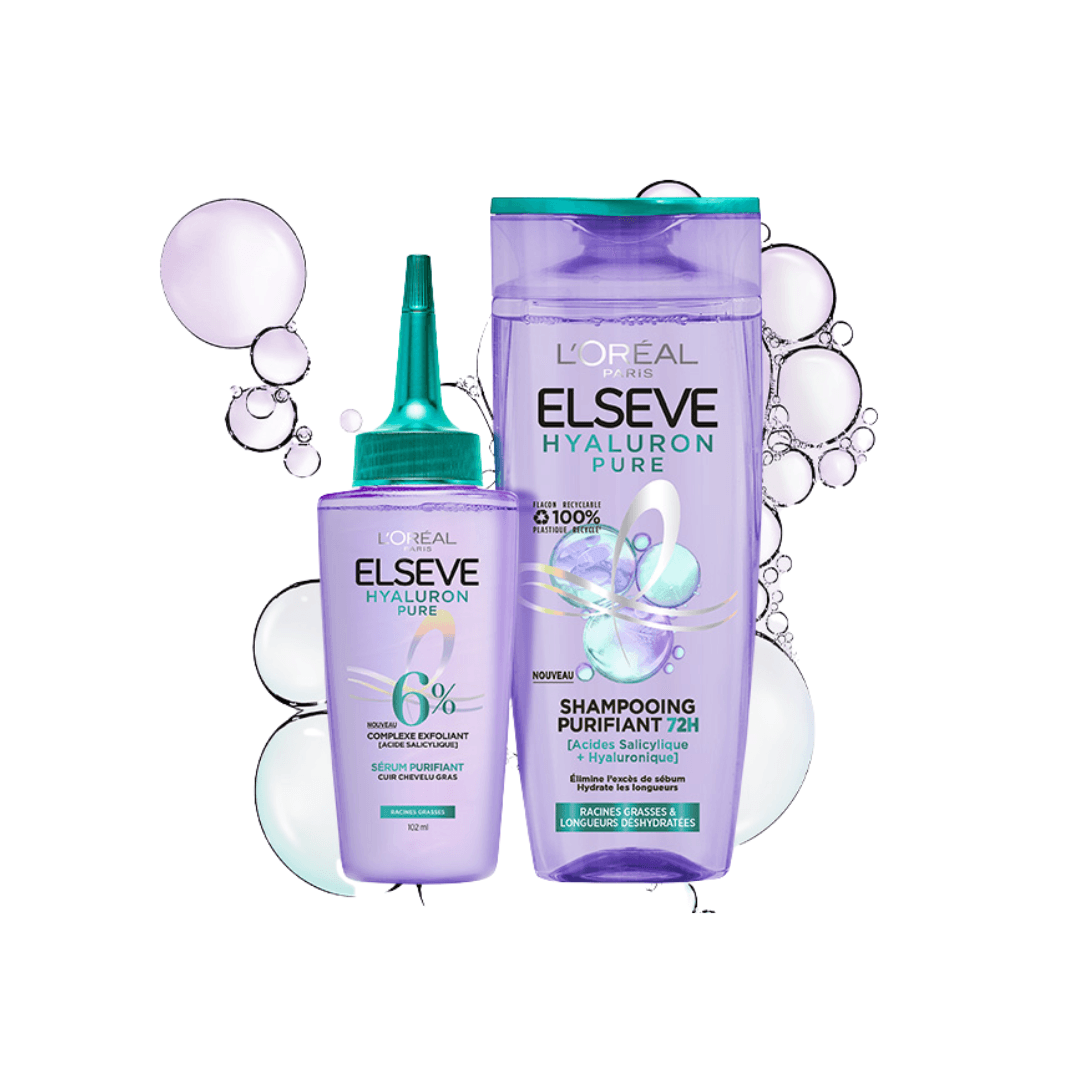 Elseve Hyaluron Pure Sérum 100ml + Shampooing -200ml Pack - Image 1 of 1