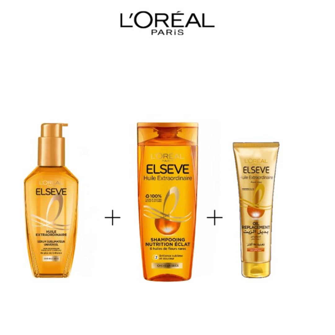  Routine Ex Oil  Huile 100ml+Shampooing 200ml+Oil Replacement 125ml - Image 1 of 1