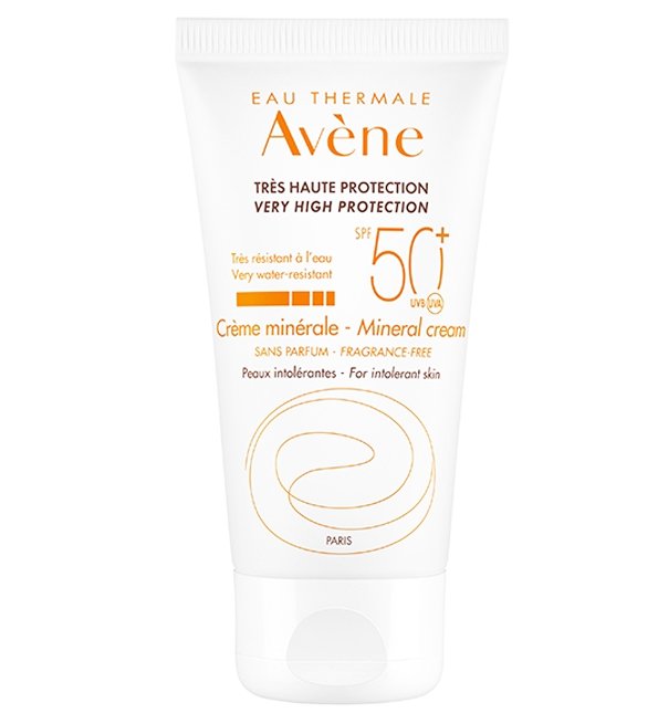 Eau Thermale Avène Ecran Solaire Crème Minéral Spf 50+ - Image 1 of 1