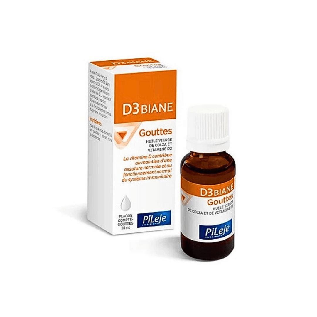 D3 Biane Gouttes Huile De Vierge De Colza Et Vitamine D3 20ml - Image 1 of 1