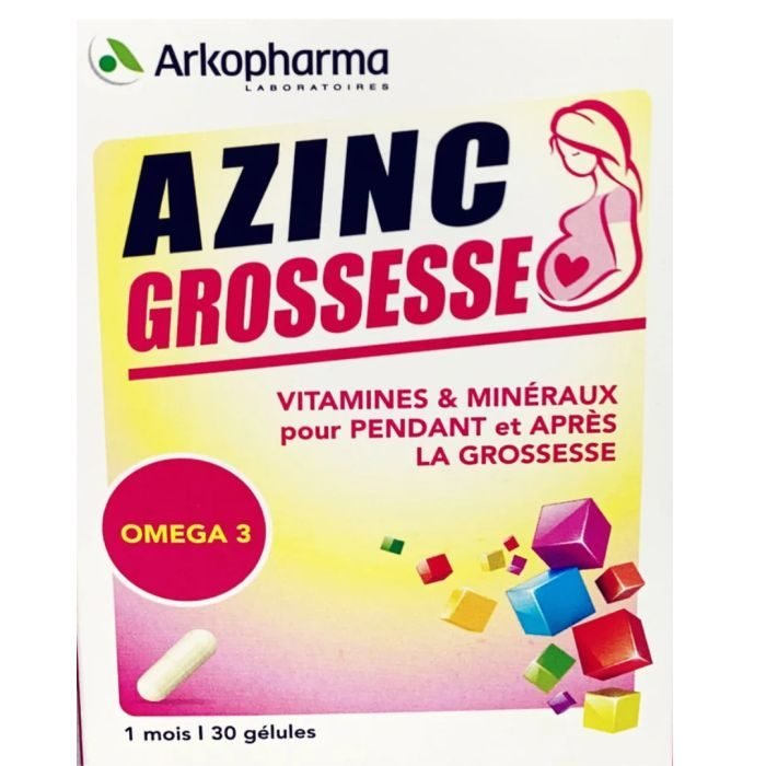 Azinc Grossesse - 30 Comprimés - Image 1 of 1